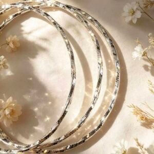 PULSERA JUEGO DE 3 CLAVAS PLATEADAS YYS-0001