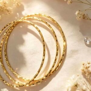 PULSERA JUEGO DE 3 CLAVAS DORADAS YYS-0004