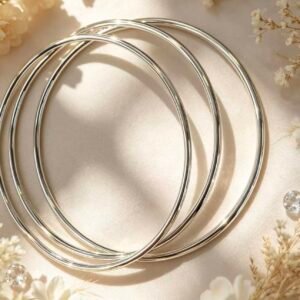 PULSERA JUEGO DE 3 CLAVAS PLATEADAS YYS-0003