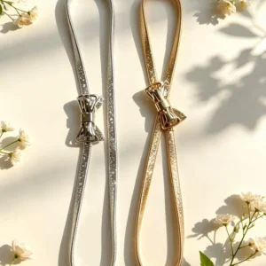 Cinturón elástico moño strass