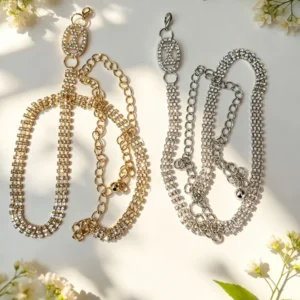 Cinturón strass brillante