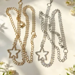Cinturón strass estrella