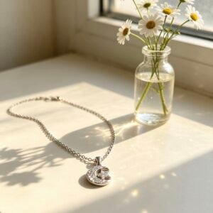 COLLAR PLATEADO MS-CO2363