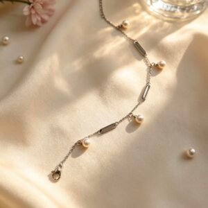 PULSERA PLATEADO MS-3080