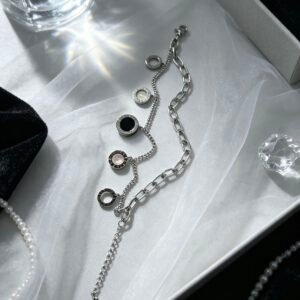 PULSERA PLATEADO MS3190