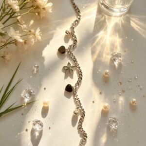 PULSERA PLATEADA MS-3030
