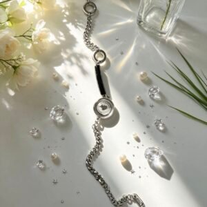 PULSERA PLATEADA MS-3215