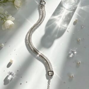 PULSERA PLATEADA MS-3060