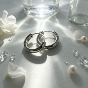 AROS ARGOLLAS CIERRE CLIP PLATEADO*12U 4*12 6674