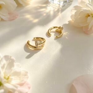 ARO A PRESION DORADO *12U 334