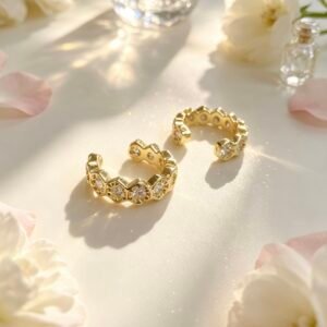 ARO A PRESION DORADO *12U 318