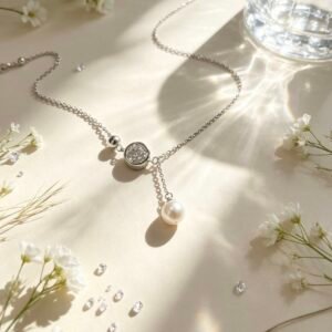 COLLAR PLATEADA YYS-0050