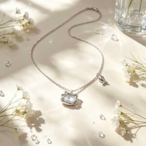 COLLAR PLATEADA YYS-0051