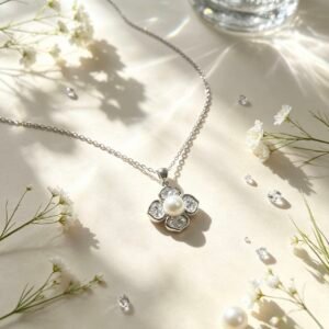 COLLAR PLATEADA YYS-0005