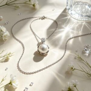 COLLAR PLATEADA YYS-0042