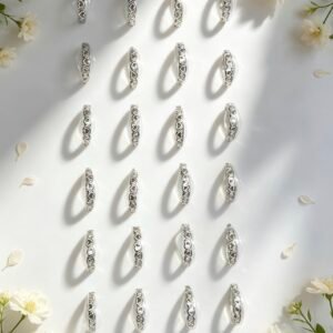 ANILLOS PLATEADO X24U MS 0042