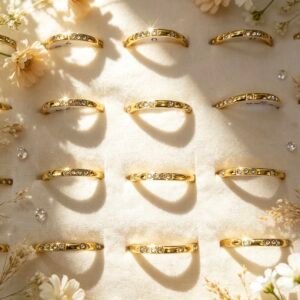 ANILLO DORADO X24U MS 0008