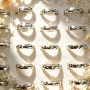 ANILLO LISO DE ACERO INOXIDABLE X36U