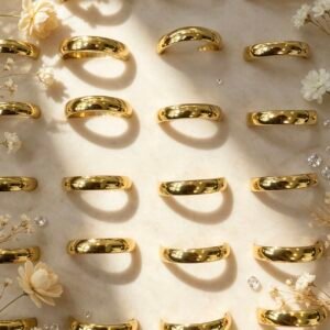 ANILLO LISO DE ACERO INOXIDABLE X36U