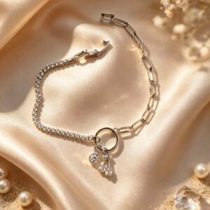 PULSERA PLATEADO MS 3149