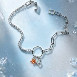 PULSERA PLATEADO MS 3158