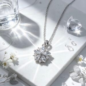 COLLAR PLATEADA MS-2075