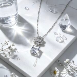 COLLAR PLATEADA MS-2232