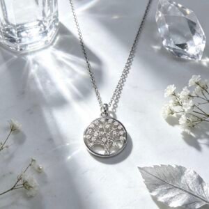 COLLAR PLATEADA JN-1032