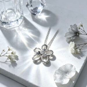 COLLAR PLATEADAS JN-1008