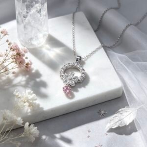COLLAR PLATEADA MS-2345