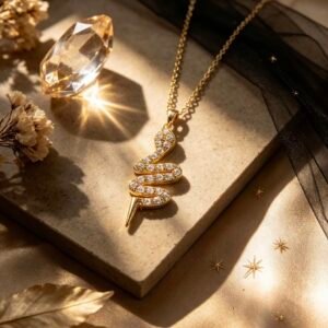 COLLAR DORADA MS-2177