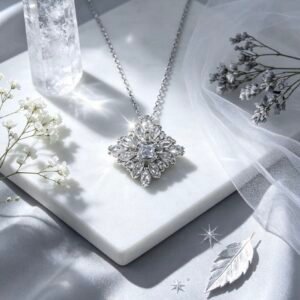 COLLAR PLATEADA MS-2354