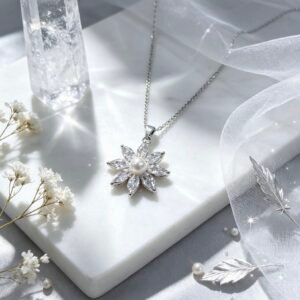 COLLAR PLATEADA MS-2326