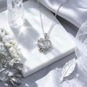 COLLAR PLATEADA MS-2255