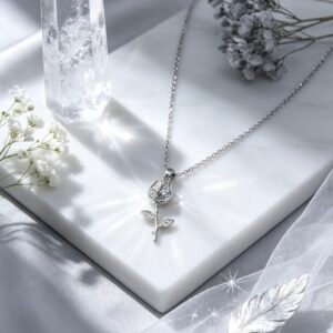 COLLAR PLATEADA MS-2208