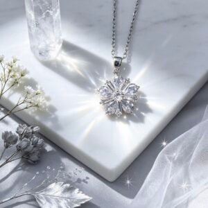 COLLAR PLATEADA MS-2342