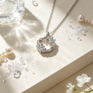 COLLAR PLATEADA MS-2354