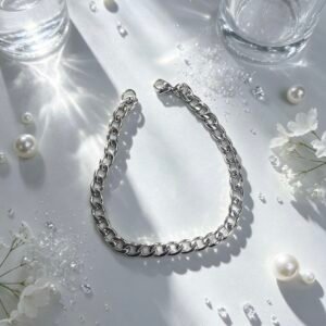 PULSERA GRUMET PLATEADA YYS-7120