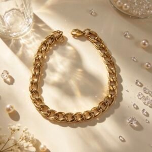PULSERA GRUMET DORADA YYS-7113 GRANDE