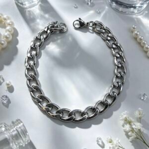 PULSERA GRUMET PULATEADA YYS-7106 GRANDE