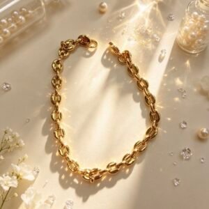 PULSERA GRANO DE CAFE DORADA YYS-7064