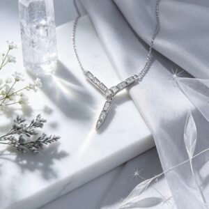 COLLAR PLATEADA YYS-0046