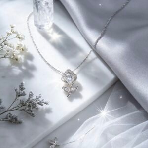 COLLAR PLATEADA YYS-0012