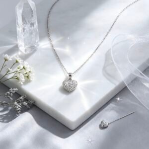 COLLAR PLATEADA YYS-0001