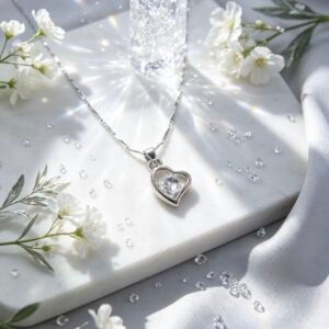 COLLAR PLATEADA YYS-0008