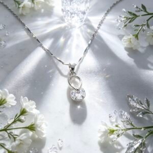 COLLAR PLATEADA YYS-0017