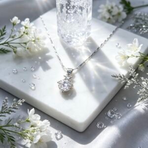 COLLAR PLATEADA YYS-0002