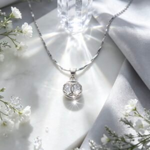 COLLAR PLATEADA YYS-0001