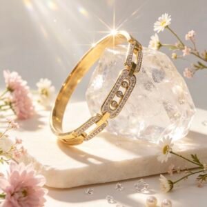 PULSERA CLAVA DORADA MS-3027