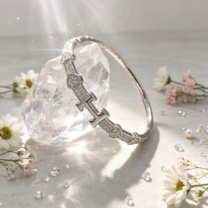 PULSERA CLAVA PLATEADA MS-3325